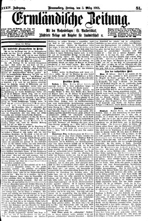 Ermländische Zeitung vom 03.03.1905