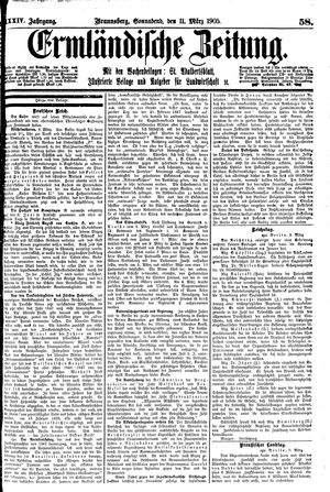 Ermländische Zeitung vom 11.03.1905