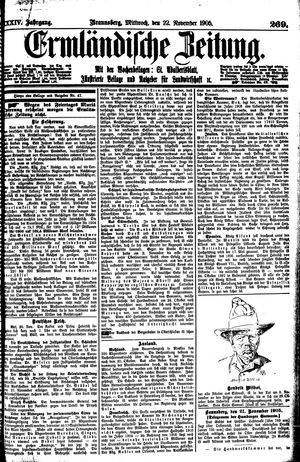 Ermländische Zeitung on Nov 22, 1905