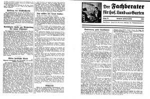 Fehrbelliner Zeitung vom 27.07.1933