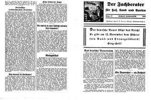 Fehrbelliner Zeitung vom 16.11.1933