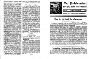 Fehrbelliner Zeitung vom 11.01.1934