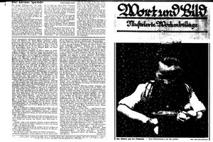 Fehrbelliner Zeitung vom 08.04.1939
