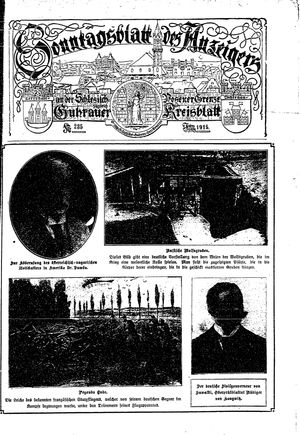 Guhrauer Anzeiger an der Schlesisch-Posener Grenze vom 30.10.1915
