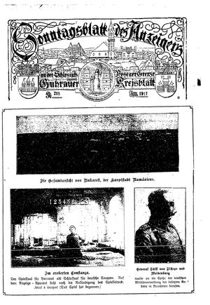 Guhrauer Anzeiger an der Schlesisch-Posener Grenze vom 14.01.1917