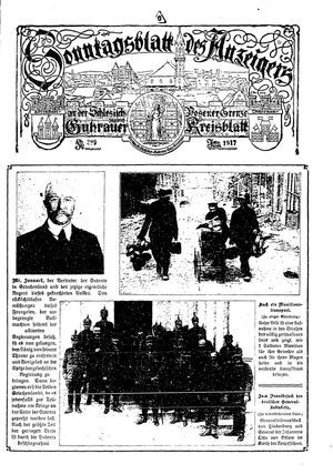 Guhrauer Anzeiger an der Schlesisch-Posener Grenze on Aug 19, 1917