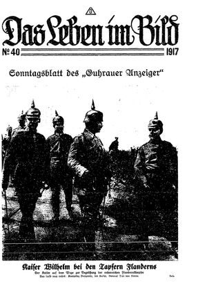 Guhrauer Anzeiger an der Schlesisch-Posener Grenze on Oct 7, 1917