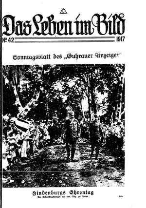 Guhrauer Anzeiger an der Schlesisch-Posener Grenze vom 21.10.1917
