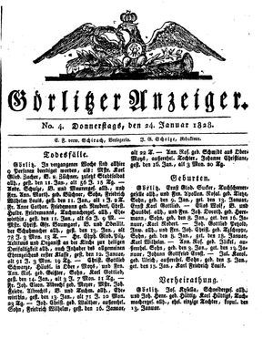 Görlitzer Anzeiger vom 24.01.1828