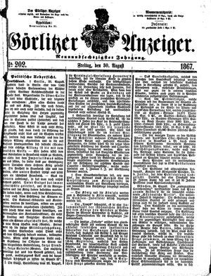 Görlitzer Anzeiger on Aug 30, 1867