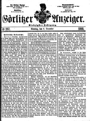 Görlitzer Anzeiger on Dec 6, 1868