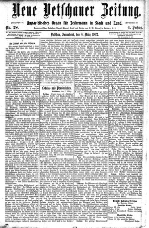 Neue Vetschauer Zeitung vom 08.03.1902