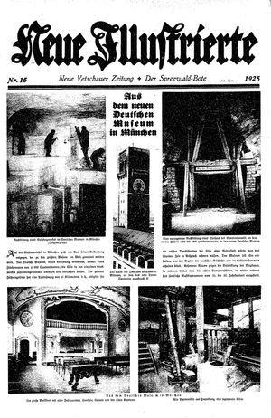 Neue Vetschauer Zeitung vom 11.04.1925