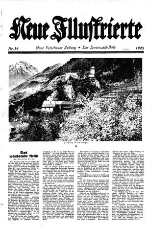 Neue Vetschauer Zeitung on Apr 18, 1925