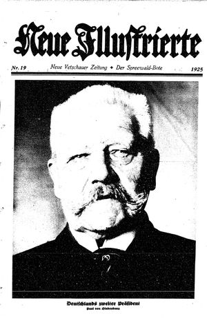 Neue Vetschauer Zeitung vom 09.05.1925
