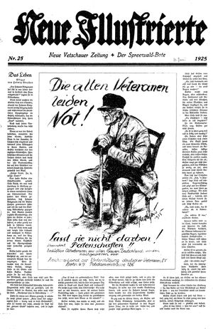 Neue Vetschauer Zeitung vom 20.06.1925