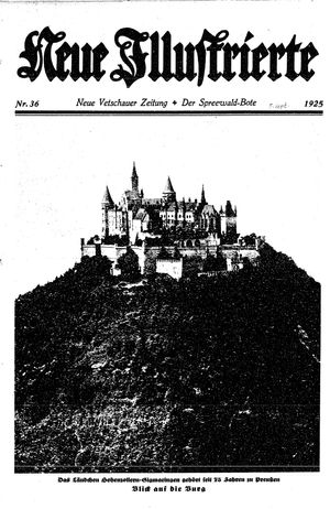 Neue Vetschauer Zeitung vom 05.09.1925