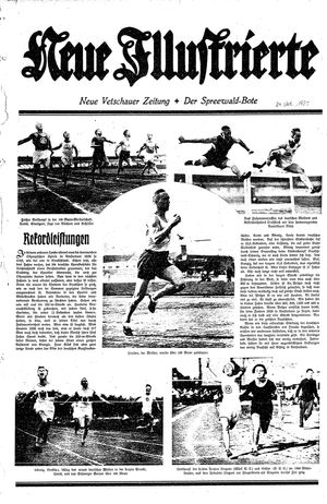 Neue Vetschauer Zeitung vom 24.10.1925