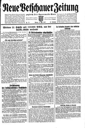 Neue Vetschauer Zeitung vom 11.05.1942