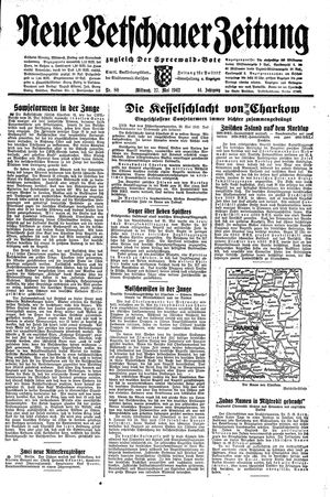 Neue Vetschauer Zeitung vom 27.05.1942
