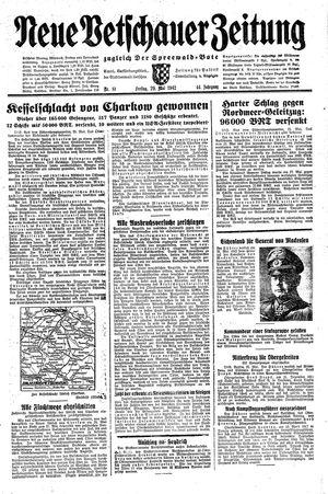Neue Vetschauer Zeitung vom 29.05.1942