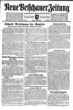 Neue Vetschauer Zeitung vom 13.07.1942