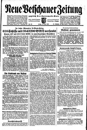 Neue Vetschauer Zeitung on Jul 24, 1942
