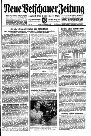 Neue Vetschauer Zeitung vom 16.10.1942