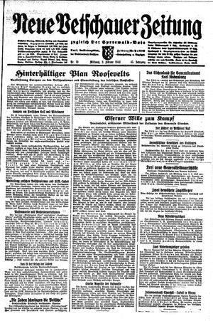 Neue Vetschauer Zeitung vom 03.02.1943