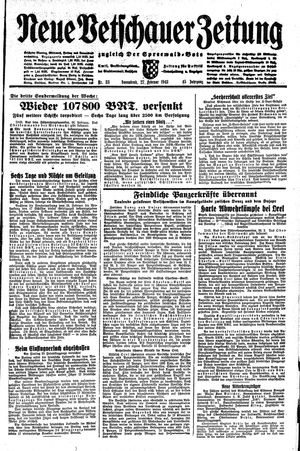 Neue Vetschauer Zeitung vom 27.02.1943