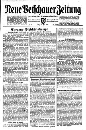 Neue Vetschauer Zeitung on Jun 25, 1943