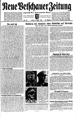 Neue Vetschauer Zeitung vom 06.08.1943