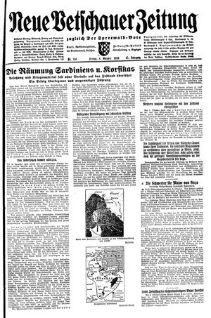 Neue Vetschauer Zeitung on Oct 8, 1943