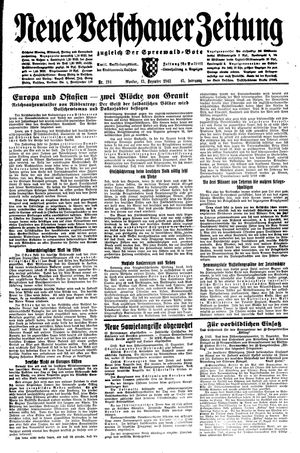 Neue Vetschauer Zeitung vom 13.12.1943