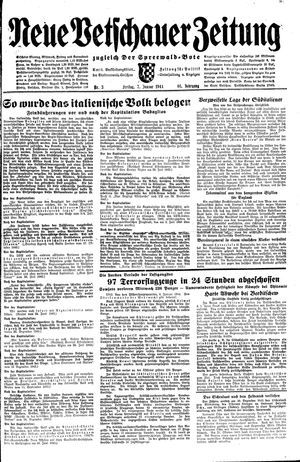 Neue Vetschauer Zeitung vom 07.01.1944