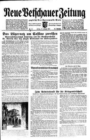Neue Vetschauer Zeitung vom 18.02.1944