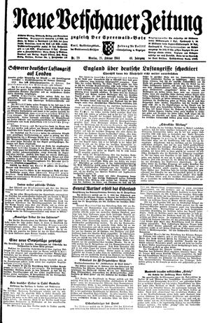 Neue Vetschauer Zeitung vom 21.02.1944