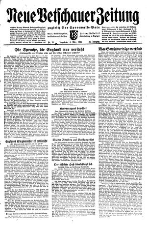 Neue Vetschauer Zeitung vom 04.03.1944