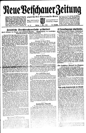 Neue Vetschauer Zeitung on Mar 6, 1944