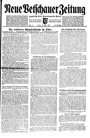 Neue Vetschauer Zeitung vom 31.03.1944