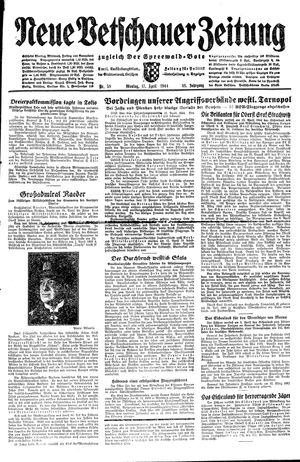 Neue Vetschauer Zeitung vom 17.04.1944