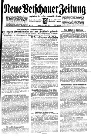 Neue Vetschauer Zeitung vom 15.05.1944
