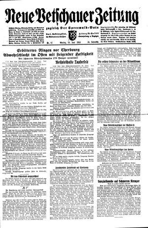 Neue Vetschauer Zeitung vom 26.06.1944