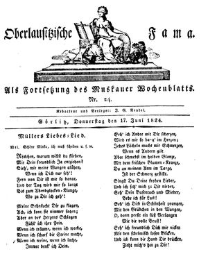 Oberlausitzische Fama vom 17.06.1824