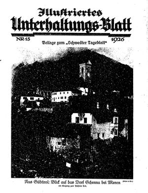 Schwedter Tageblatt vom 10.04.1926