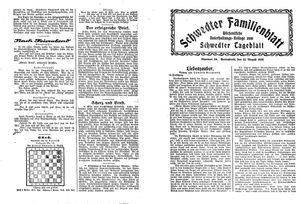 Schwedter Tageblatt vom 21.08.1926