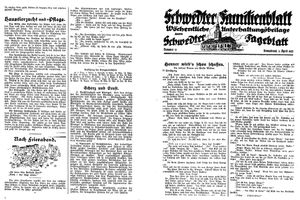 Schwedter Tageblatt vom 02.04.1927