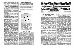 Schwedter Tageblatt vom 23.07.1927