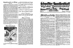 Schwedter Tageblatt vom 03.12.1927