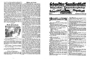Schwedter Tageblatt vom 11.02.1928